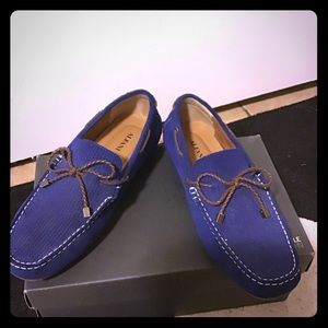 Alfani blue loafers